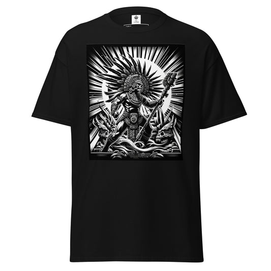 Camiseta del espíritu del guerrero azteca